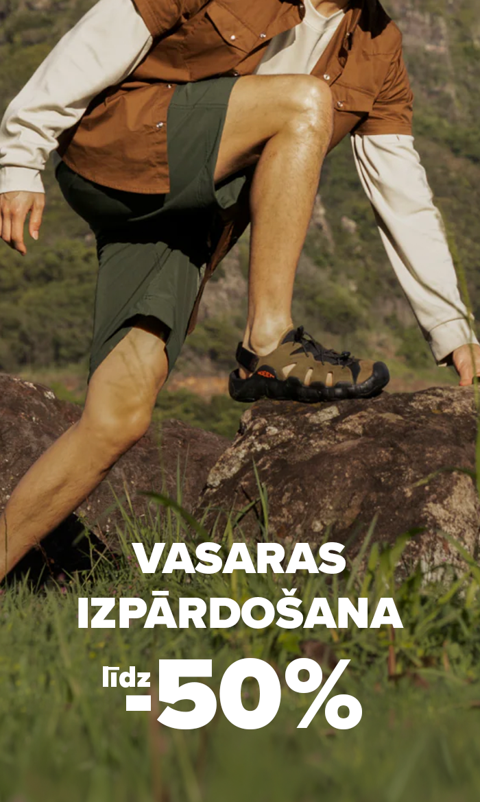 Vasaras izpārdo&scaron;ana līdz -50% KEEN apaviem. Atklāj sandales, pārgājienu un ikdienas apavus par izdevīgām cenām. Iepērcies tagad &ndash; bezmaksas atgrie&scaron;ana 365 dienās.